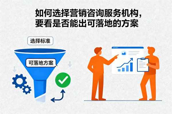 如何選擇營銷咨詢服務(wù)機(jī)構(gòu)，要看是否能出可落地的方案