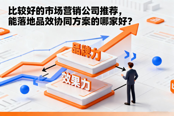 比較好的市場營銷公司推薦，能落地品效協(xié)同方案的哪家好？