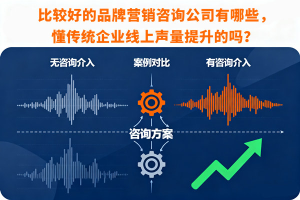 比較好的品牌營銷咨詢公司有哪些，懂傳統(tǒng)企業(yè)線上聲量提升的嗎？