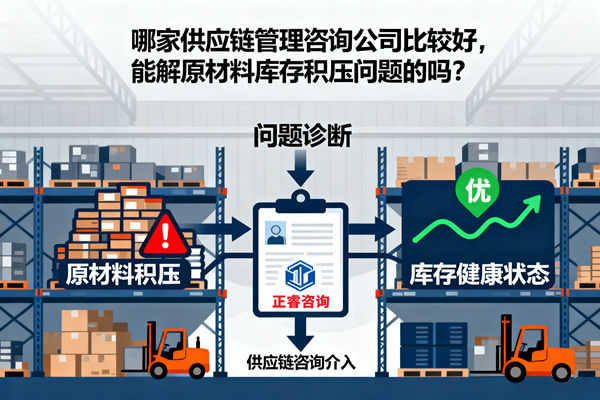 哪家供應(yīng)鏈管理咨詢公司比較好，能解原材料庫存積壓問題的嗎？