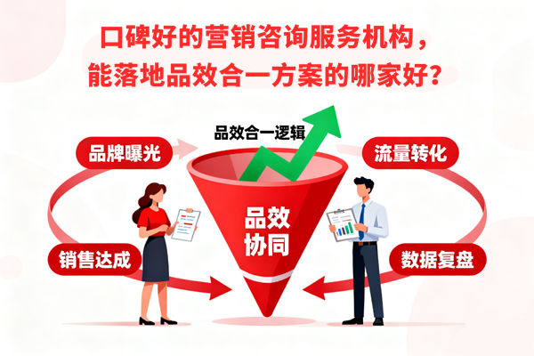 口碑好的營銷咨詢服務機構，能落地品效合一方案的哪家好？