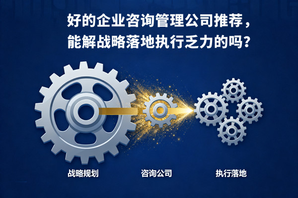 好的企業(yè)咨詢管理公司推薦，能解戰(zhàn)略落地執(zhí)行乏力的嗎？